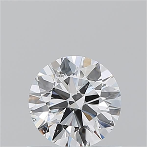 Foto Diamante Natural 0.70 quilates, Redondo , Color E, claridad SI1 y certificado GIA de