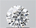 Del inventario de diamantes de laboratorio, 0.72 quilates, Redondo , Color D, claridad VS1 y certificado IGI