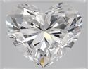 Natural Diamond 2.01 Carats, Heart with  Cut, D Color, VVS2 Clarity and Certified by GIA