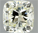 Natural Diamond 0.51 Carats, Cushion with  Cut, L Color, VVS2 Clarity and Certified by IGI