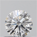 Natural Diamond 0.50 Carats, Round with Excellent Cut, D Color, SI2 Clarity and Certified by GIA