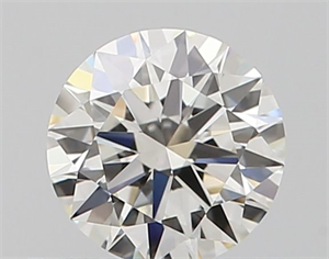 Picture of Natural Diamond 0.43 Carats, Round with Excellent Cut, I Color, VVS1 Clarity and Certified by GIA