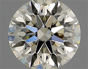 Picture of Natural Diamond 0.70 Carats, Round with Excellent Cut, K Color, VVS1 Clarity and Certified by IGI
