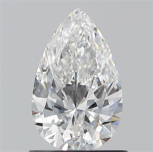 Foto Diamante Natural 0.90 quilates, De pera , Color E, claridad SI1 y certificado GIA de