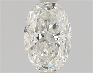 Picture of Natural Diamond 0.75 Carats, Oval with  Cut, H Color, IF Clarity and Certified by GIA