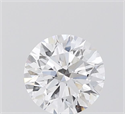 Lab Grown Diamond 1.01 Carats, Round with Ideal Cut, D Color, VVS1 Clarity and Certified by IGI