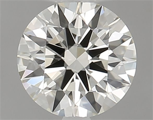 Foto Diamante Natural 0.53 quilates, Redondo , Color M, claridad VVS1 y certificado GIA de