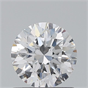 Natural Diamond 0.70 Carats, Round with Excellent Cut, D Color, SI1 Clarity and Certified by GIA