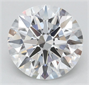 Del inventario de diamantes de laboratorio, 2.61 quilates, Redondo , Color D, claridad IF y certificado IGI