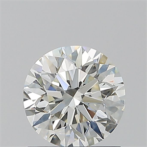 Picture of Natural Diamond 1.00 Carats, Round with Excellent Cut, I Color, VS1 Clarity and Certified by GIA