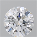 Diamante Natural 1.55 quilates, Redondo , Color D, claridad FL y certificado GIA