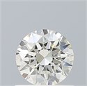 Diamante Natural 0.55 quilates, Redondo , Color J, claridad IF y certificado IGI