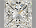 Natural Diamond 2.01 Carats, Princess with  Cut, I Color, VVS2 Clarity and Certified by GIA