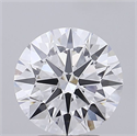 Del inventario de diamantes de laboratorio, 3.23 quilates, Redondo , Color D, claridad VVS2 y certificado IGI