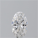Natural Diamond 2.00 Carats, Oval with  Cut, D Color, SI1 Clarity and Certified by GIA
