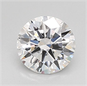 Del inventario de diamantes de laboratorio, 1.05 quilates, Redondo , Color D, claridad VVS2 y certificado IGI