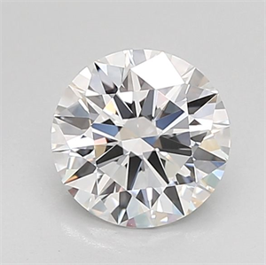 Picture of Lab Grown Diamond 1.05 Carats, Round with Ideal Cut, D Color, VVS2 Clarity and Certified by IGI