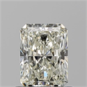 Natural Diamond 0.80 Carats, Radiant with  Cut, K Color, VVS1 Clarity and Certified by GIA