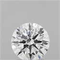 Lab Grown Diamond 1.26 Carats, Round with Ideal Cut, F Color, VVS2 Clarity and Certified by IGI