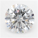 Del inventario de diamantes de laboratorio, 3.00 quilates, Redondo , Color D, claridad IF y certificado IGI