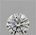Diamante Natural 0.41 quilates, Redondo , Color H, claridad IF y certificado GIA