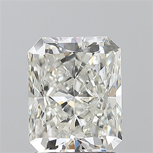 Foto Diamante Natural 1.51 quilates, Radiante , Color I, claridad SI2 y certificado GIA de