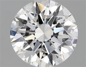 Picture of Lab Grown Diamond 1.03 Carats, Round with Ideal Cut, E Color, VVS2 Clarity and Certified by IGI