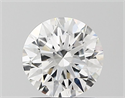 Lab Grown Diamond 1.34 Carats, Round with Ideal Cut, E Color, VVS2 Clarity and Certified by IGI