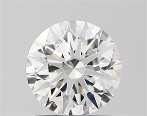 Picture of Lab Grown Diamond 1.34 Carats, Round with Ideal Cut, E Color, VVS2 Clarity and Certified by IGI