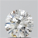 Natural Diamond 1.00 Carats, Round with Excellent Cut, I Color, SI1 Clarity and Certified by GIA