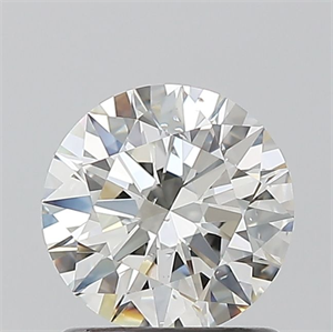 Picture of Natural Diamond 1.00 Carats, Round with Excellent Cut, I Color, SI1 Clarity and Certified by GIA