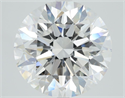 Del inventario de diamantes de laboratorio, 4.02 quilates, Redondo , Color E, claridad VVS1 y certificado IGI