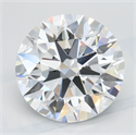 Lab Grown Diamond 3.05 Carats, Round with Ideal Cut, D Color, IF Clarity and Certified by IGI