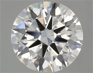 Foto Diamante Natural 3.01 quilates, Redondo , Color I, claridad VS2 y certificado GIA de