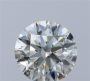 Foto Diamante Natural 0.56 quilates, Redondo , Color L, claridad VVS2 y certificado GIA de