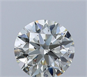 Diamante Natural 0.56 quilates, Redondo , Color L, claridad VVS2 y certificado GIA