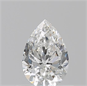 Natural Diamond 0.54 Carats, Pear with  Cut, F Color, VVS2 Clarity and Certified by GIA