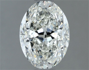 Picture of Natural Diamond 1.41 Carats, Oval with  Cut, I Color, SI1 Clarity and Certified by GIA