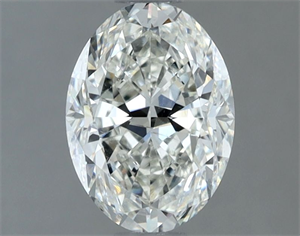 Picture of Natural Diamond 1.41 Carats, Oval with  Cut, I Color, SI1 Clarity and Certified by GIA