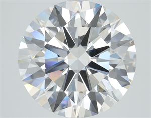 Picture of Lab Grown Diamond 5.76 Carats, Round with Ideal Cut, E Color, VS1 Clarity and Certified by IGI