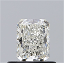Diamante Natural 0.53 quilates, Radiante , Color I, claridad VS2 y certificado GIA
