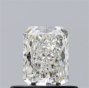 Foto Diamante Natural 0.53 quilates, Radiante , Color I, claridad VS2 y certificado GIA de