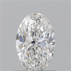 Picture of Natural Diamond 1.01 Carats, Oval with  Cut, G Color, VS1 Clarity and Certified by GIA