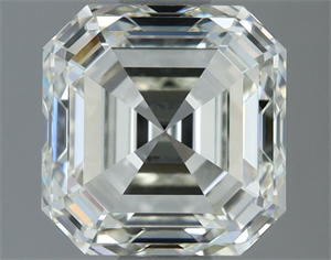 Picture of Natural Diamond 2.07 Carats, Asscher with  Cut, K Color, VVS1 Clarity and Certified by IGI