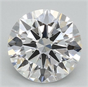 Del inventario de diamantes de laboratorio, 1.03 quilates, Redondo , Color D, claridad VVS2 y certificado IGI