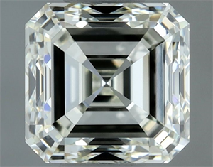 Picture of Natural Diamond 1.00 Carats, Asscher with  Cut, J Color, VVS1 Clarity and Certified by IGI