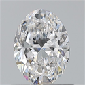 Diamante Natural 0.70 quilates, Ovalado , Color E, claridad VS1 y certificado GIA