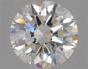 Picture of Lab Grown Diamond 2.96 Carats, Round with Excellent Cut, H Color, VS1 Clarity and Certified by IGI