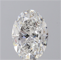 Natural Diamond 1.00 Carats, Oval with  Cut, F Color, VS1 Clarity and Certified by GIA