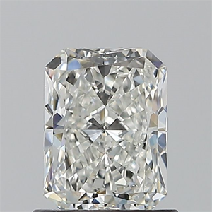 Picture of Natural Diamond 0.90 Carats, Radiant with  Cut, G Color, SI1 Clarity and Certified by GIA